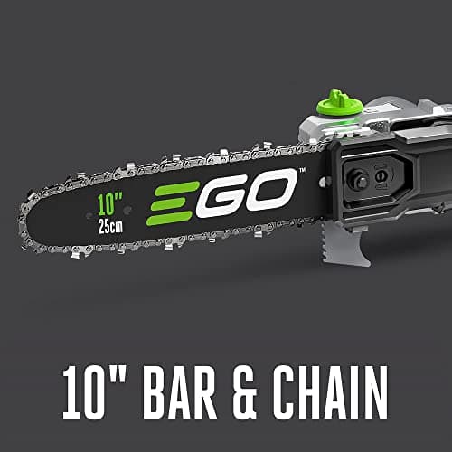 EGO Power+ PPSX2504 Commercial Pole Saw Kit with 5.0Ah Battery and Charger Included Black