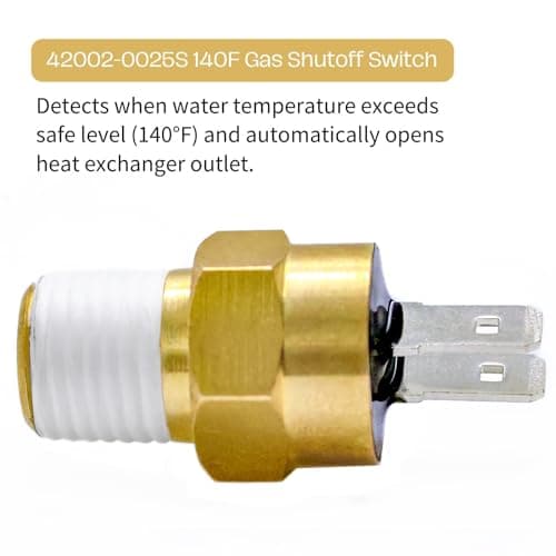 140F Automatic Gas Shutoff Switch 42002-0025S Compatible with Pentair Pool and Spa Heater Electrical Systems