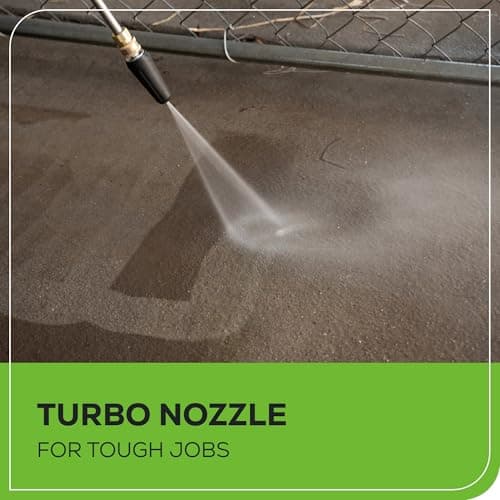Greenworks 3000 PSI Pressure Washer (2.0 GPM Max) with Foam Cannon – Easily Remove Dirt and Grime on Siding, Fences, Patios,