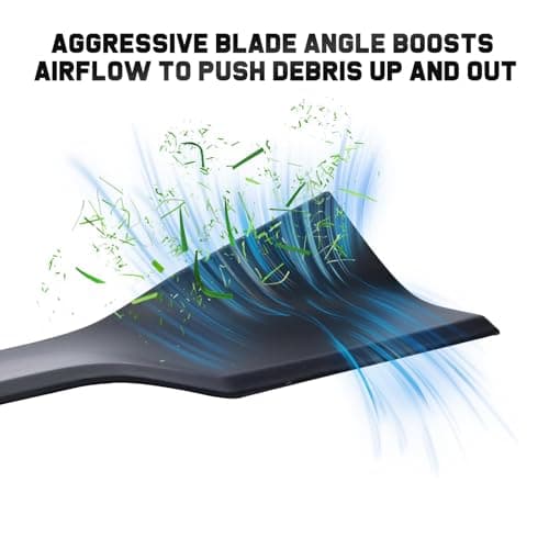 134149 Mulching Blades for Craftsman 42 inch Mower Blade LT2000 LT1000 YS4500 Replace 422719 532134149 Husqvarna Poulan Pro 42'' Deck Riding Lawn Mower 5 Point Star (2 Pack)