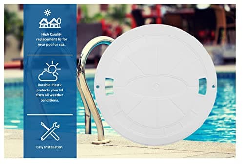 Aftermarket Skimmer Lid Replacement for Hayward Swimming Pool Skimmer Deck Cover SP1070C SPX1070C