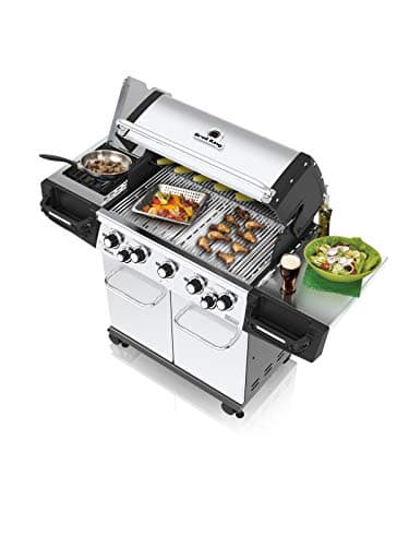 Broil King 958344 Regal S 590 Pro Propane Gas Grill, 5-Burner, Stainless Steel