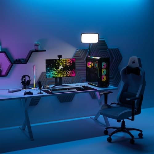 Corsair Vengeance i8200 Gaming PC – Liquid Cooled Intel® Core™ i9 14900KF CPU – NVIDIA GeForce RTX 5080 GPU – 64GB Dominator Titanium RGB DDR5 Memory – 2TB+2TB M.2 SSD – Black