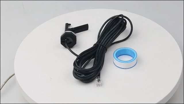 GLX-FLO-RP Flow Switch Assembly, Pool Flow Sensor Compatible with Goldline and Aquarite Salt Systems Pool Flow Switch with 15 ft. Cable