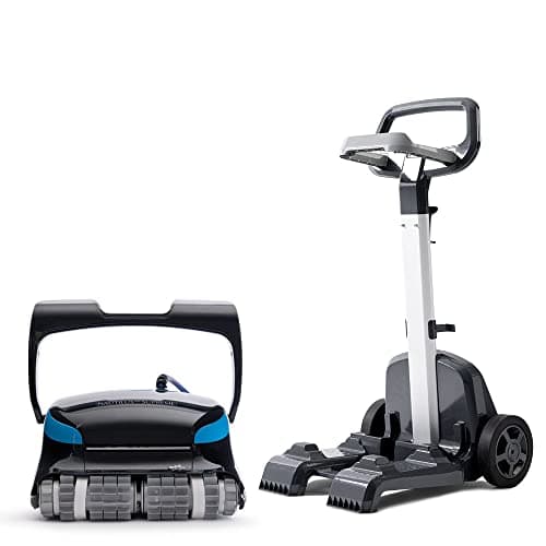 Dolphin Nautilus CC Supreme Wi-Fi Automatic Robotic Pool Vacuum Cleaner Includes Caddy, Easy to Transport and Store, Ideal for In-Ground Pools up to 50 FT in Length