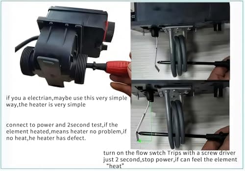 UCEDER Hot Tub LX H20-Rs1 Thermostat 110V 2kw with Adjustable Temperature Thermostat for Some hot tubs,Underground Small Pool &Bathtub（Suggest Connect 20A Adapter or Breaker
