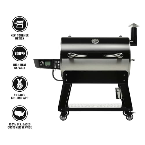 recteq Pellet Smoker Grill Flagship 1100, Wood Pellet Grill Smoker, Outdoor Grills & Smokers, Wi-Fi enabled, 1100 Sq. In. Cooking Area, 40 lbs Hopper