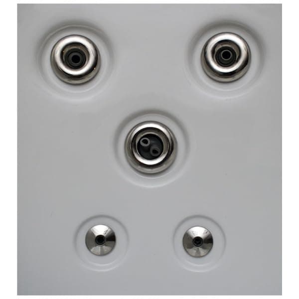 Hudson Bay HB34 6-Person Hot Tub with 34 Therapy Jets and Digital Controls – Sterling Acrylic Interior and Mocha Exterior Cabinet - Ideal for Backyard Relaxation and Hydrotherapy