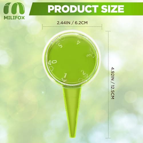 Plant Flower Seed Dispenser Adjustable Plastic Bulb Planting Tools Garden Dibber Seed Dispenser Hand for Flowers Vegetables