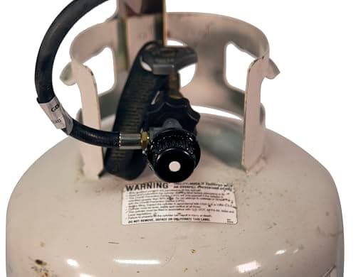 Dura Heat TT-360 Propane(LP) 360 Degree Tank Top Heater, Length: 8.9in, Width: 8.9in, Height: 20.24in,Silver