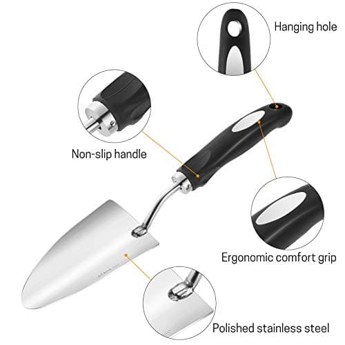Mr. Pen Heavy Duty Stainless Steel Trowel, Garden Shovel, Hand Shovel, Gardening Tool