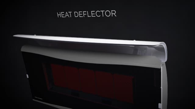 Bromic Heating BH0110003-1 Smart-Heat Platinum 500 Radiant Infrared Patio Heater, Natural Gas, 39800 BTU