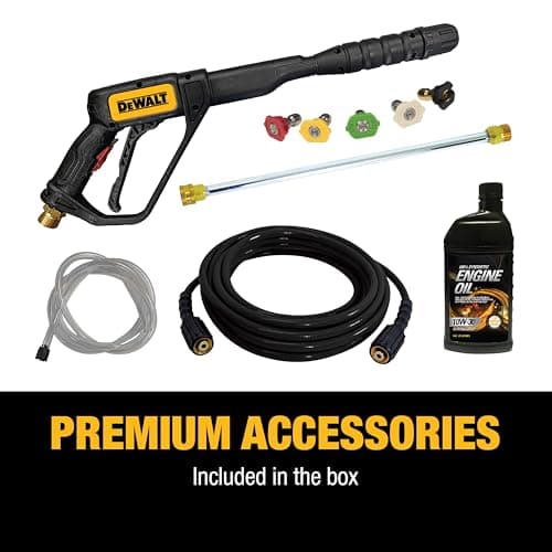 Dewalt 61147S 3300 PSI 2.4 GPM Gas Cold Water Pressure Washer