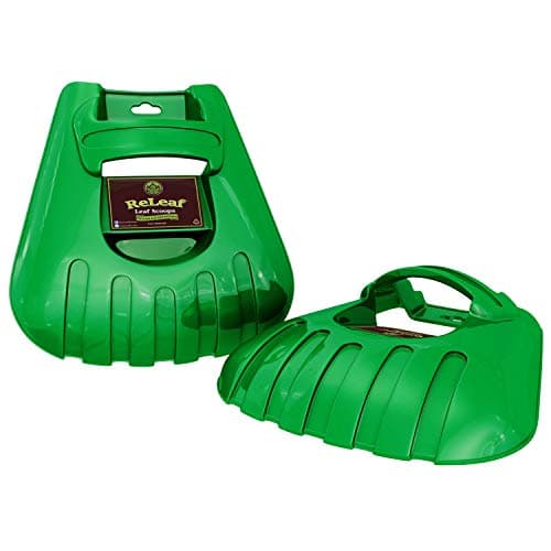 GARDEASE ReLeaf Leaf Scoops: Ergonomic, Large Hand Held Rakes for Fast Leaf & Lawn Grass Removal