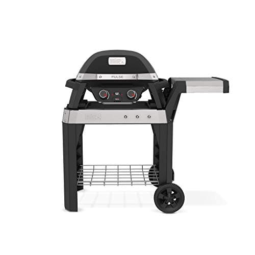 Weber Pulse 2000 Cart Electric Grill, Black