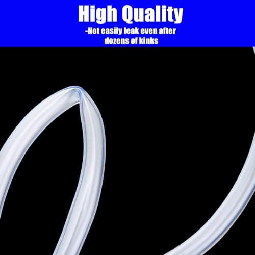 PWACCS Pressure Washer Siphon Hose with Filter, Downstream Soap Chemical Injector Parts for Power Washing, 10 Feet, 2 Filters