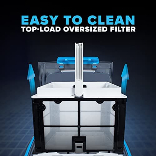 Dolphin Escape Robotic Pool Cleaner (2024 Model) — Massive Top-Loading Filter, Dual Motors, HyperBrush, HyperGrip Tracks, Smart Navigation — for Above Ground & In-Ground Pools up to 33ft