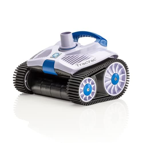 Hayward W3HSCTRACCU TracVac Suction Pool Cleaner for In-ground Pools up to 40 ft in Length + Hayward W560 PoolVac Navigator Standard Leaf Canister