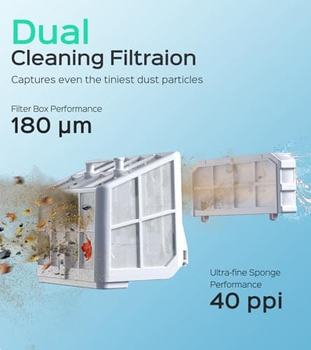 WYBOT S2 Inground Pool Vacuum up to 3230.Sq.ft, Cordless Robotic Pool Cleaner Lasts 210 Mins with Smart Navigation, Dual Filtration, Touch/APP Modes