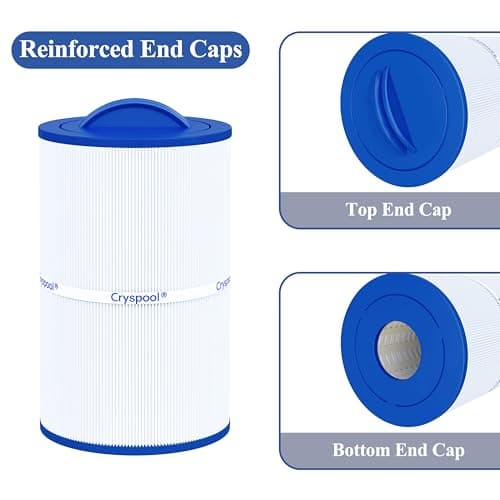 07022 Filter Compatible with Caldera 50, Caldera Spas, C-7350, 1019401, 73532, PCD50N, FC-3963, 50 Sq. Ft Spa Filter Cartridge, 1 Pack