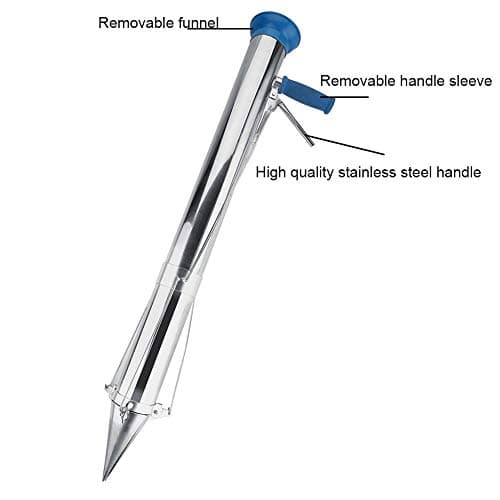 Long Handled Bulb Planter Tools and Vegetable Seedling Tool Manual Plant Transplanter Bulb Planter