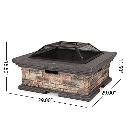 Christopher Knight Home Pickerel Fire Pit, Stone