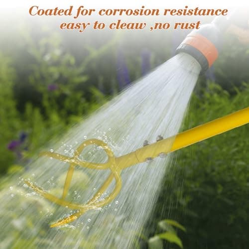 Garden Hand Tiller Garden Claw Twist Tiller Cultivator Tiller Soil Lossener Lawn Aerator Areator Loosen, Rototiller, Garden Bed and Plant Box Cultivator, Garden Tools.