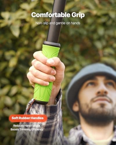 VEVOR Loppers for Tree Trimming, 32 inch Garden Anvil Trimmer with Compound Action, Sharp Steel Blade, Heavy Duty Tree Branch Cutter Up to 2 inch Dia Cut Capacity, Ergonomically Designed Handles