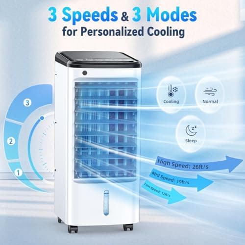 fancole DL2 Portable-air-conditioners, Light White