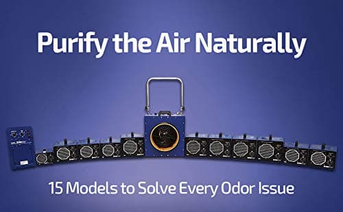 OdorStop OS2500UV Professional Grade Ozone Generator Ionizer for Areas of 2500 Square Feet+, For Deodorizing and Purifying Medium Size Areas Such as Hotel Rooms, Offices, and Basements