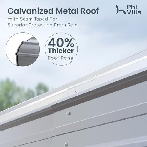 PHI VILLA 20 x 30-ft Carports, Durable Portable Garage Carport Canopy Car Tent