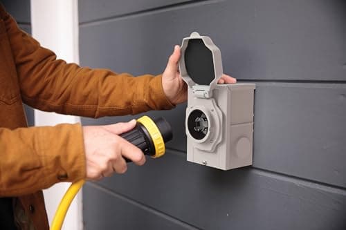 Champion Power Equipment 30-Amp Through Wall Generator Kit with Weather-Resistant Power Inlet Box