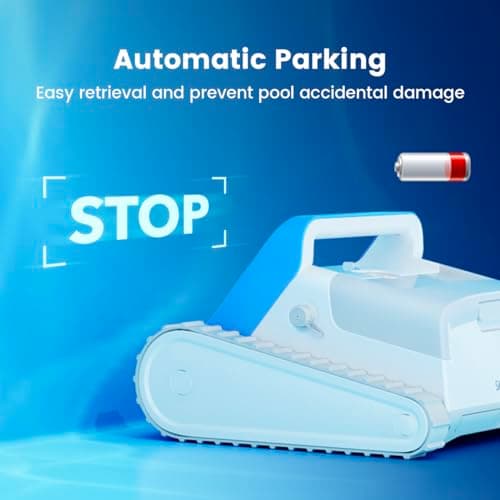 2025 Upgrade SMOROBOT Cordless Robotic Pool Cleaners for Inground Pools,3300GPH Strong Power,150 mins Runtime, Up to 2500 Sq.ft,Wall and Waterline Cleaning Pool Vacuum Robot for Gravel,Sand,Leaves