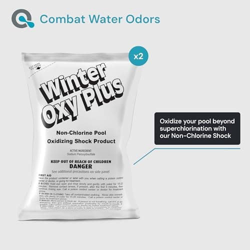 AquaDoc Pool Winterizing Kit - Above & Inground Pool Closing & Opening Made Easy - Up to 24,000 Gallons