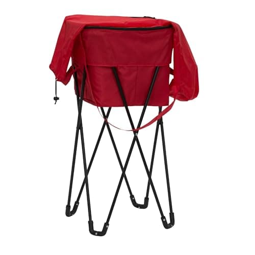 Household Essentials Thermal Standing Cooler with Travel Bag, Heavy-Duty Polyester,