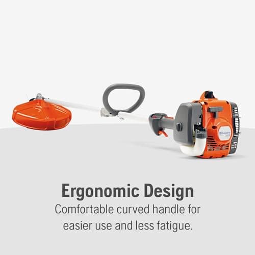 Husqvarna 122LK Grass Trimmer, 22-cc 2-Cycle, 17-inch Straight Shaft Gas Trimmer with T25 Head, 967628201