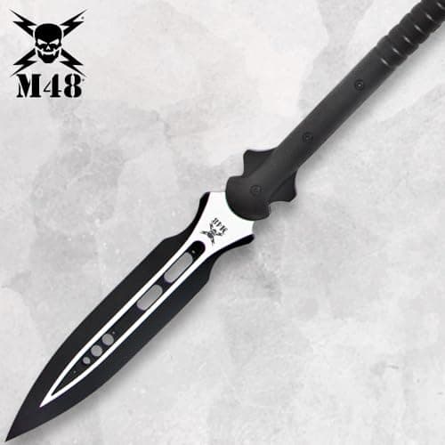 M48 Magnum Spear | 65 1/2" Overall Length | 10 3/4" Stainless Steel Blade | Breaks Down for Transport | Includes Vortec Sheath