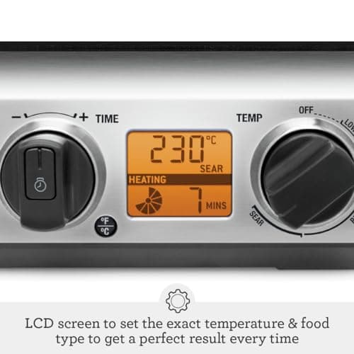Breville BGR820XL Smart Grill, Brushed Stainless Steel