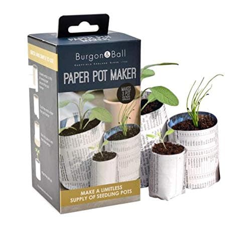 Burgon & Ball Paper Pot Maker, Beige