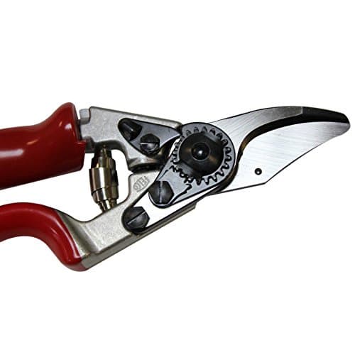 FELCO Pruning Shears (F 12) - High Performance Swiss Made One-Hand Garden Pruner with Steel Blade