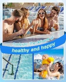 POOLPURE C-7350 Spa Filter Compatible with Caldera 50, Unicel C-7350, Caldera Spas 73532, 1019401, Pleatco PCD50N, Filbur FC-3963, 735321, 50 sq.ft. Hot Tub Filter Cartridge 1pack