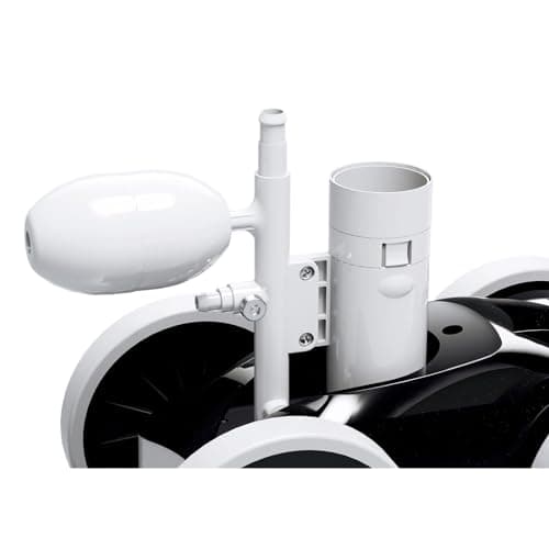 MAKHOON Upgrade Pool Pressure Side Sweeper: Professional Solution for Cleaning Your Swimming Pool (Four Wheels are Better Than Three)