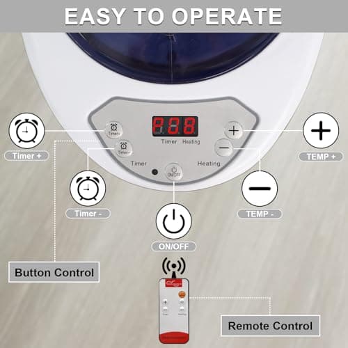 Sauna Steamer Machine, Steam Generator for Sauna, 2.6L 1000W Portable Sauna Steamer with Remote Control for Home SPA Shower Body Relaxation