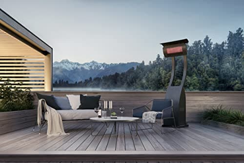 Bromic Tungsten Portable Smart-Heat, Natural Gas, NG, Outdoor, Patio Heater, 38,500 BTU, BH0510005