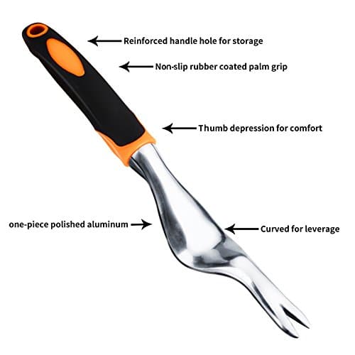 Hand Weeder Tool,Garden Weeding Tools with Ergonomic Handle,Garden Lawn Farmland Transplant Gardening Bonsai Tools