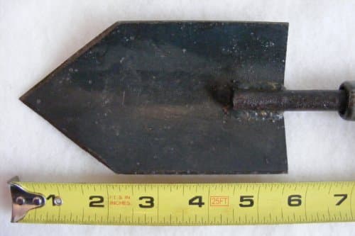 Wide Blade Trapper's Trowel - 22"