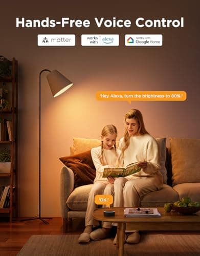 Govee BR30 Smart Light Bulbs, Works with Matter, Alexa and Google Assistant, LED Light Bulb, WiFi RGBWW Color Changing Flood Light Bulbs, Recessed Can Light Bulb, 2.4Ghz only, 850 Lumen, 4 Pack