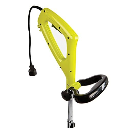 Sun Joe Electric Garden Cultivator with 2.5 Amp Motor and Steel Blades, Cultivates in 6.3 Inch Wide Path for Small Gardens and Flower Beds, Green