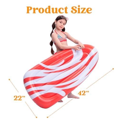 JOYIN 2 Pack Inflatable Body Boards for Water Slides, Body Board for Slip Slide, Swimming Pool Floating Learn to Swim, Summer Water Fun Toy for Kids and Toddlers