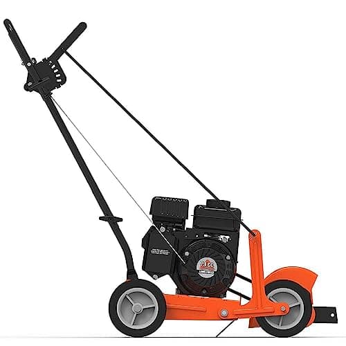 Yard Force YF7302 79cc 4-Cycle Gas Powered Edger with 9” Heavy-Duty Steel Blade, Adjustable Depth Lever and Folding Handle